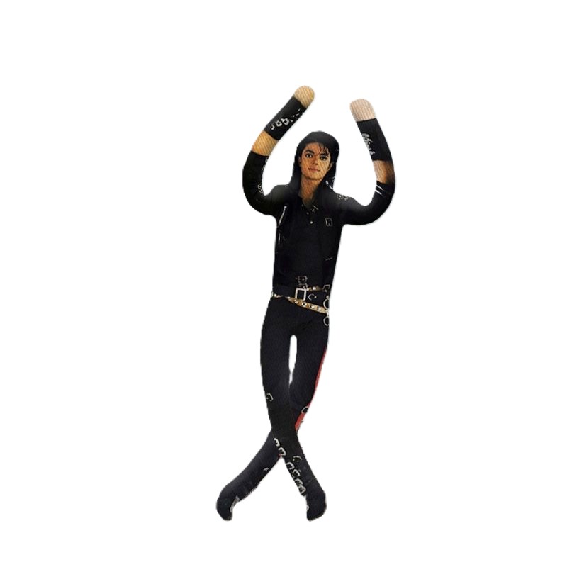 Home Decor Niche - Anime Michael Jackson Cosplay Prop Bebek