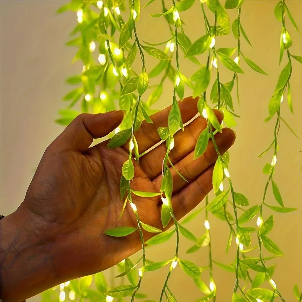 Fairy Lights Bedroom - Yapay Bitkiler Çelenk Yapay Çiçek Asmaları