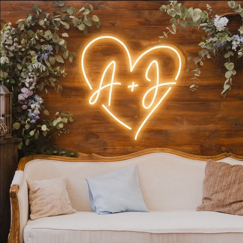 Neon Sign Led Custom - Özel Neon Tabela Düğün Dekoru, Özel