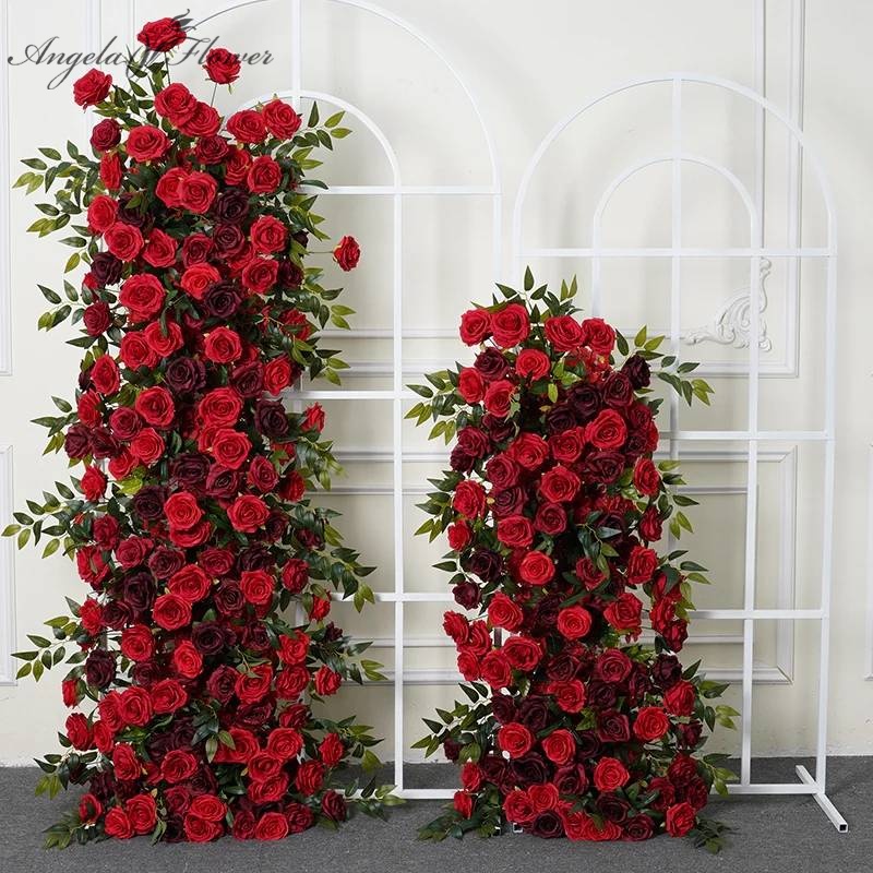 Home Decor Event - Angela A7764 Yapay Kırmızı Bordo Gül