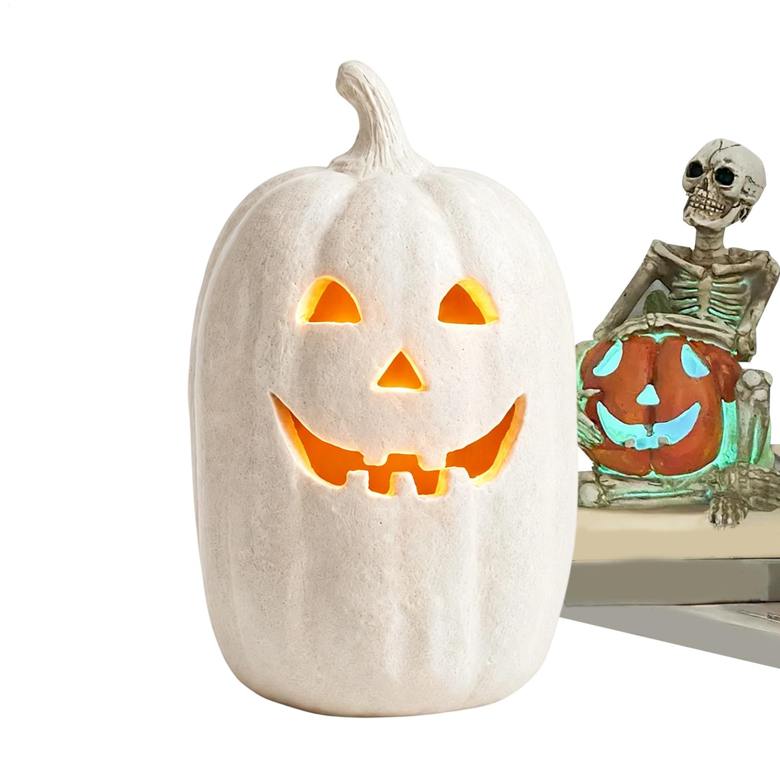 Home Decor Halloween - Cadılar Bayramı Balkabağı El Sanatları Reçine