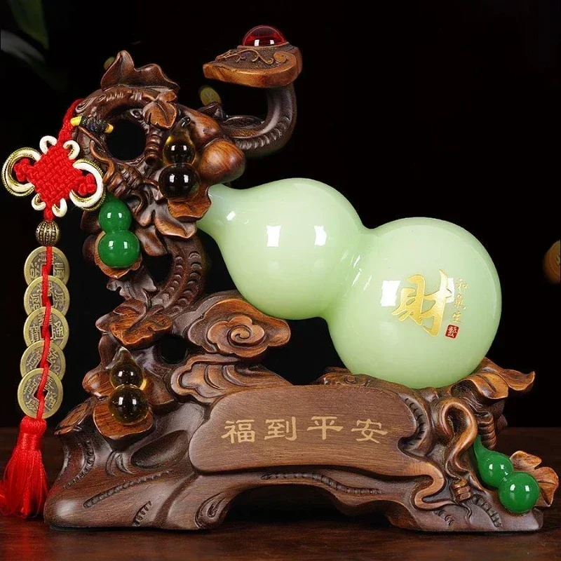 Home Decor Resin - Şanslı Reçine Kabak Süsleri Zenginlik Çeker