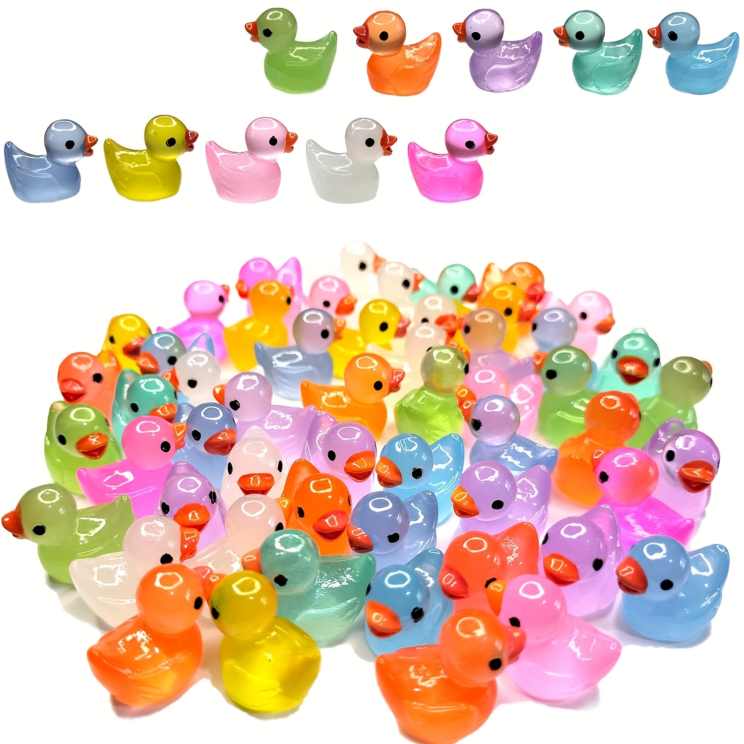 Home Decor Under 100 - 30/60/100 adet aydınlık Mini ördek mikro