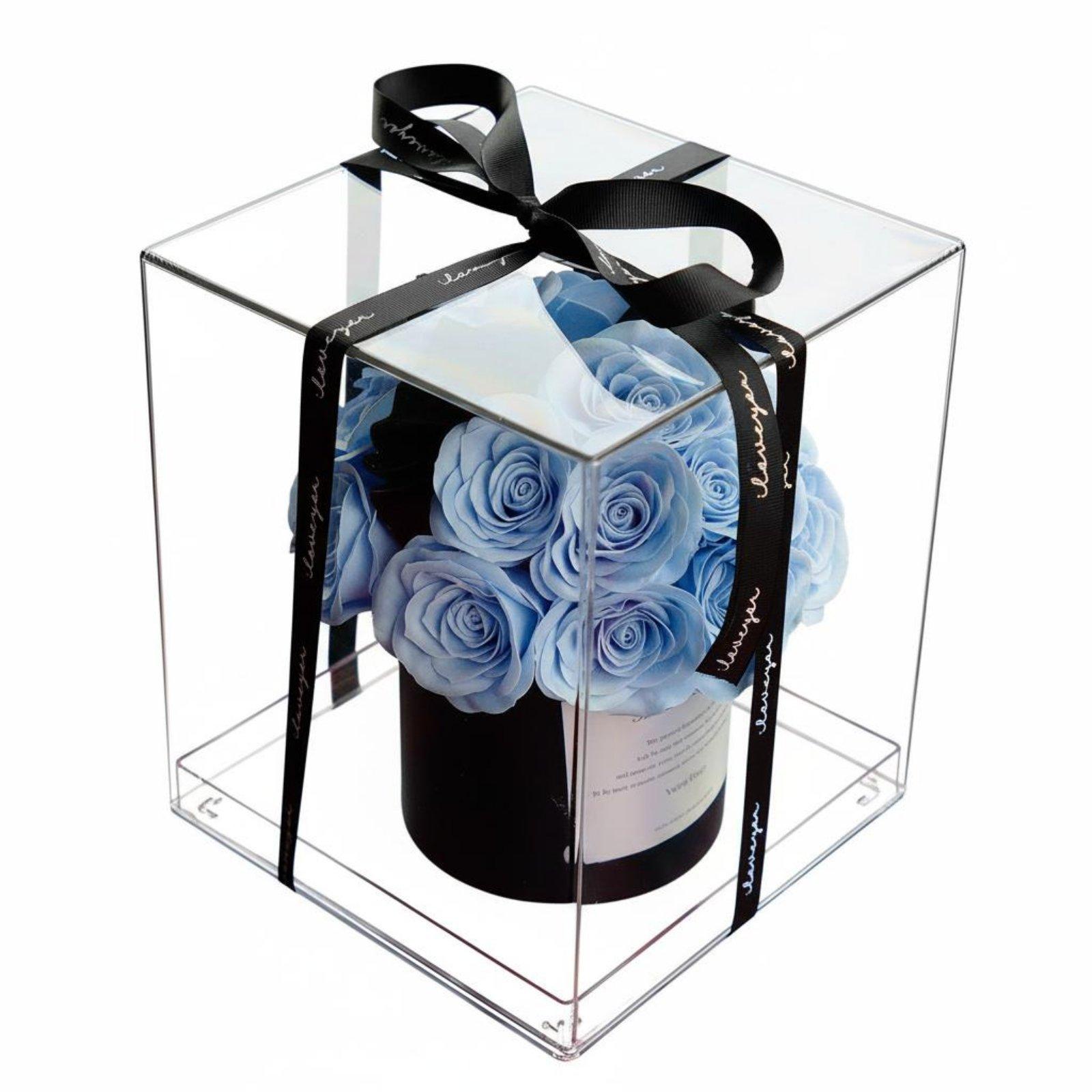 Home Decor Flowers - Akrilik Sabun Buketi, Kalıcı Kokulu Gül