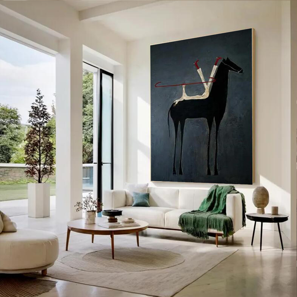 %100 El Yapımı Soyut Yağlıboya - Home Decor Under 100 incelemesi ve fiyatı