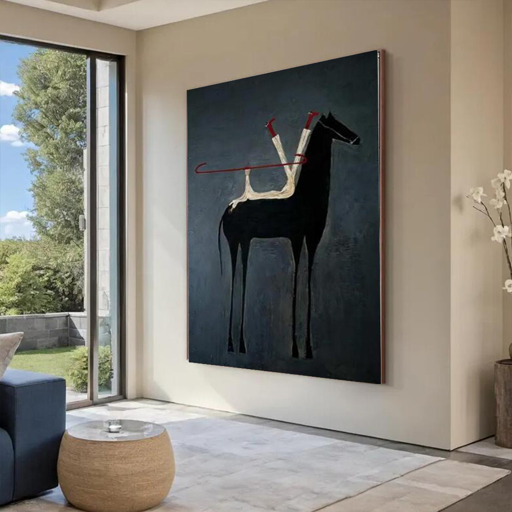 %100 El Yapımı Soyut Yağlıboya - Home Decor Under 100 incelemesi ve fiyatı