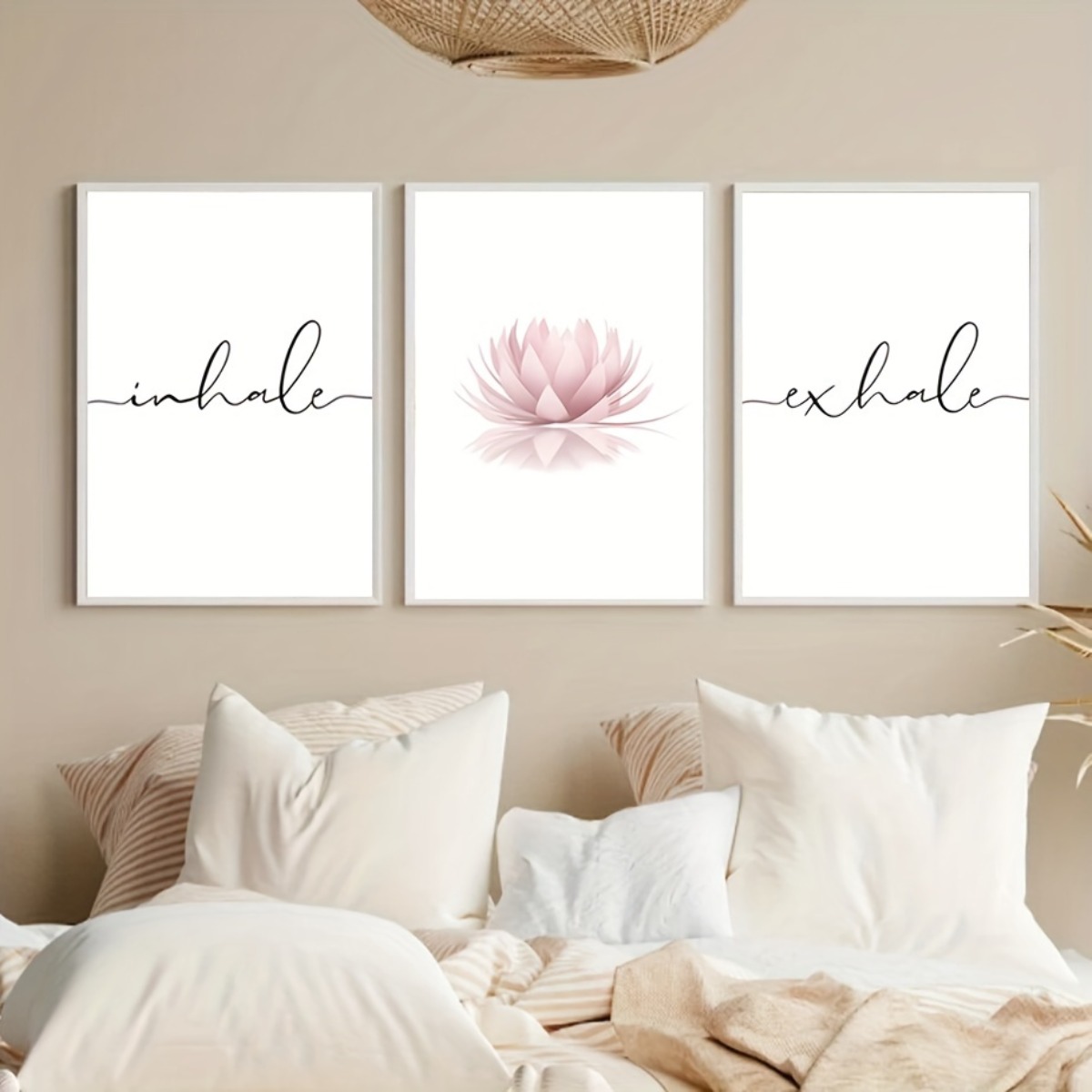 3 adet/takım Nefes Al Nefes Ve - Home Decor Yoga incelemesi ve fiyatı