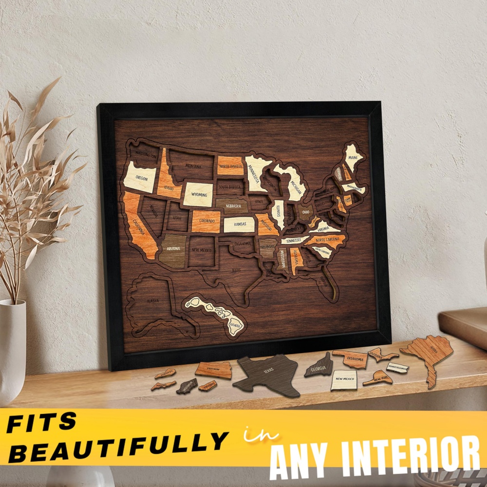 Kişiselleştirilebilir Ahşap AB - Home Decor Usa incelemesi ve fiyatı