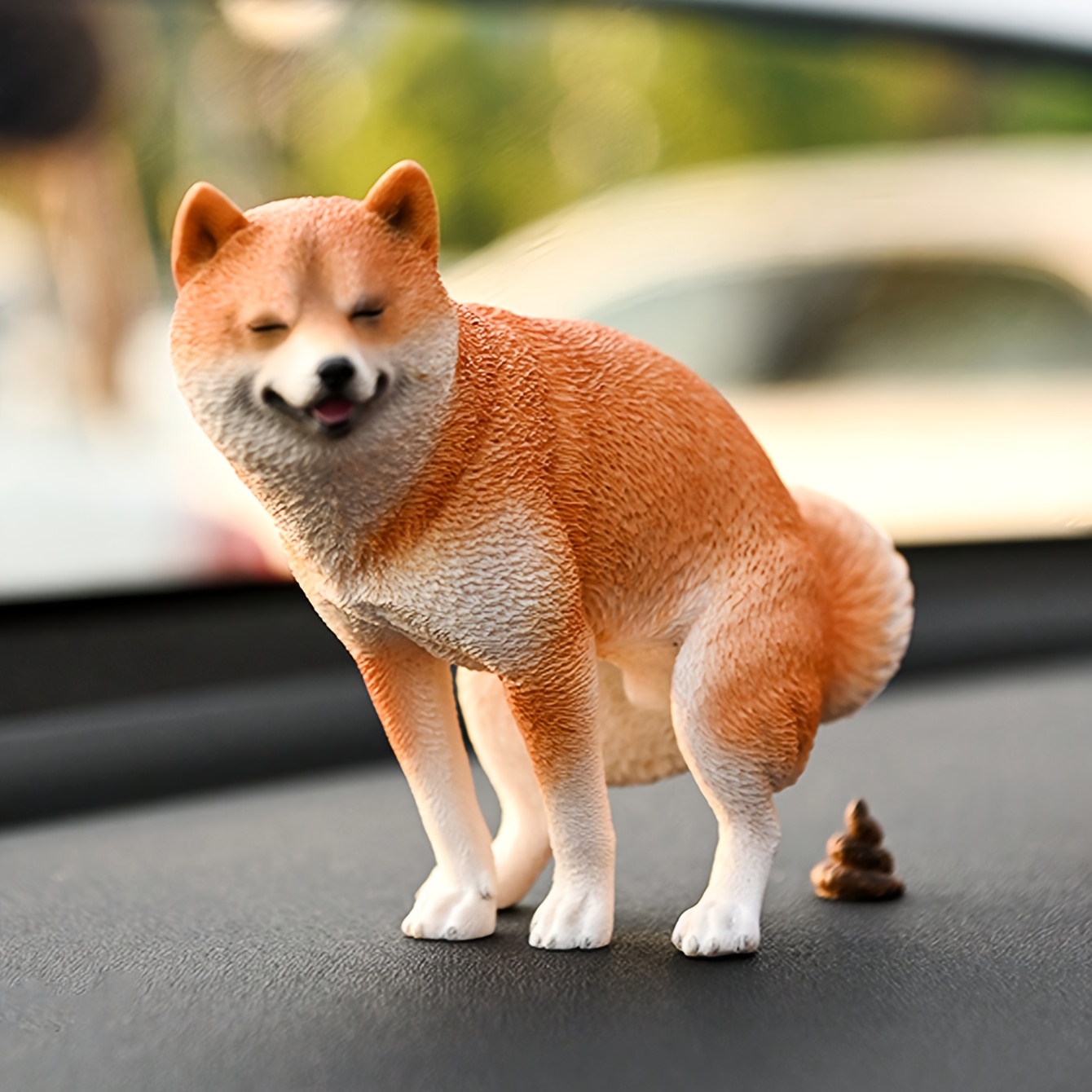 1/6 Ölçekli Komik Shiba Inu Fi - Home Decor Resin incelemesi ve fiyatı