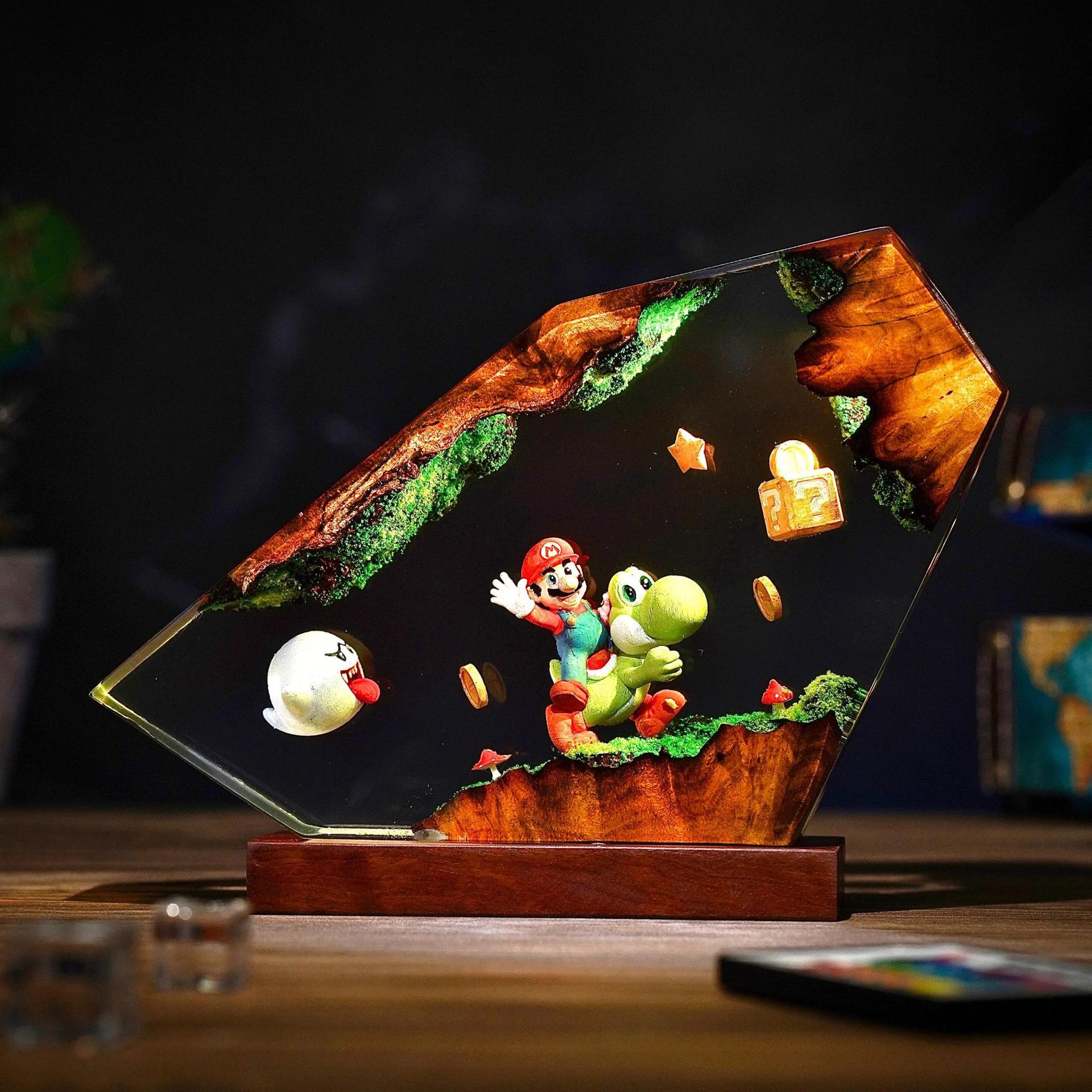 Reçine Masa Lambası Karikatür  - Home Decor Resin incelemesi ve fiyatı