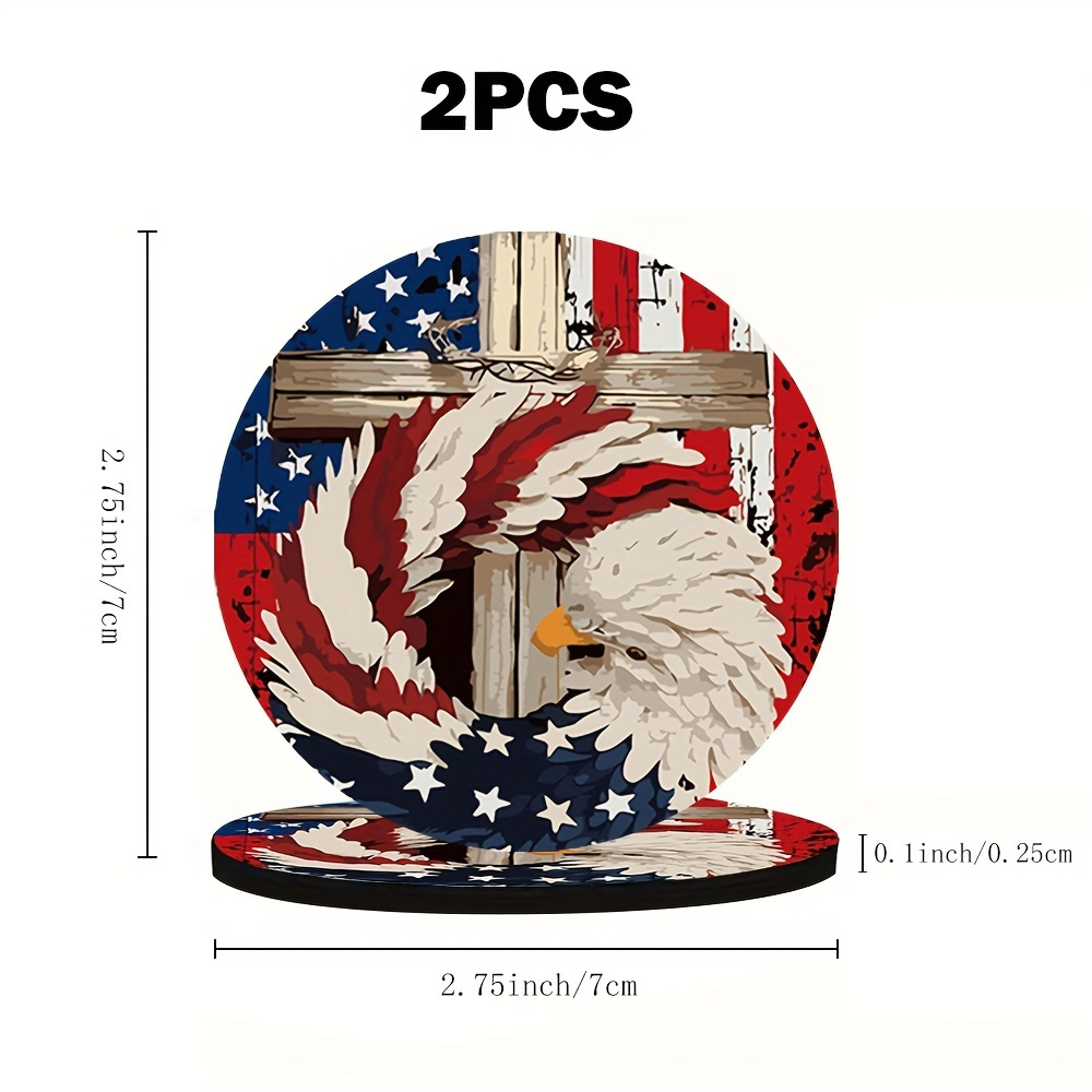 2'li Paket ABD Bayrağı ve Vata - Home Decor Usa incelemesi ve fiyatı