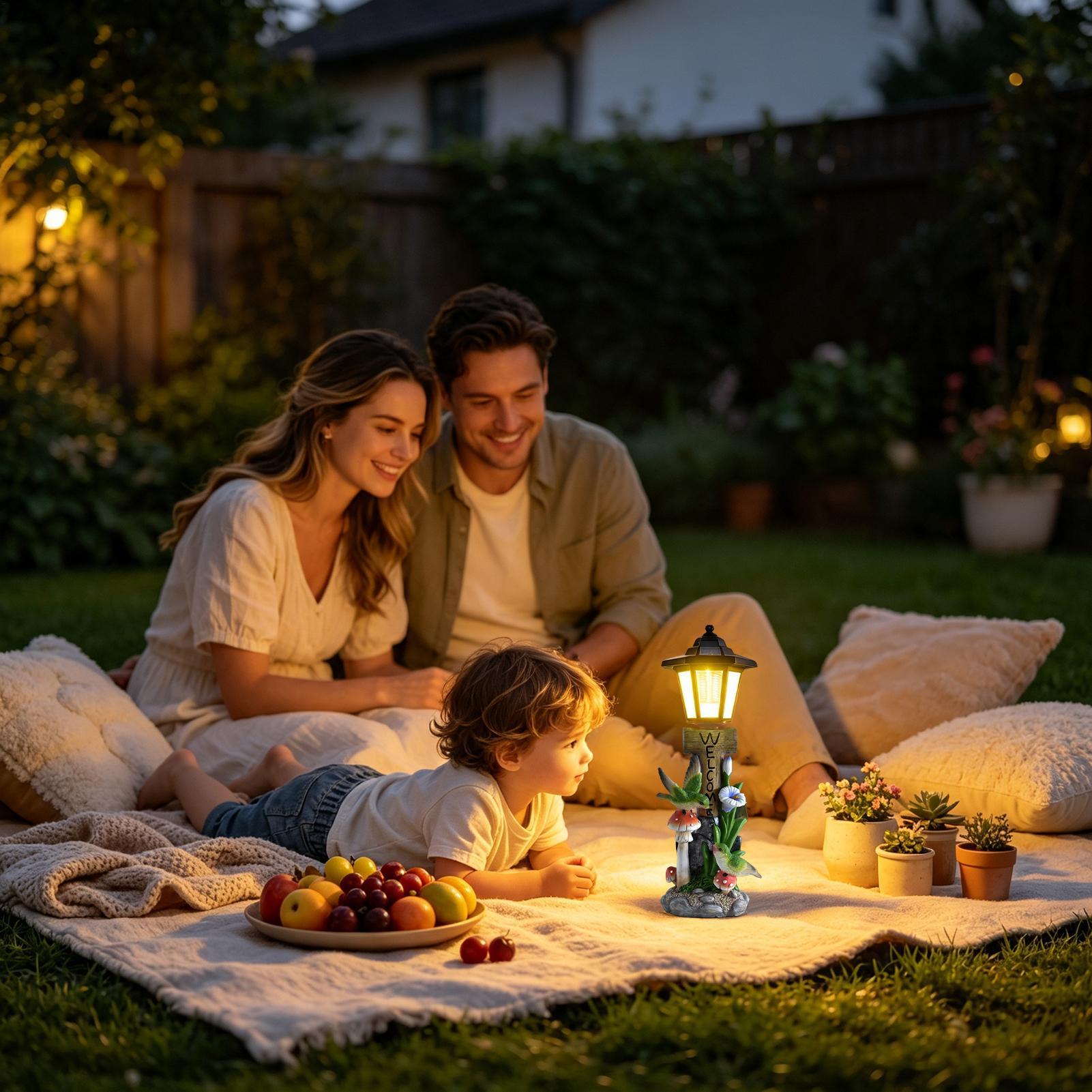 Güneş enerjili bahçe ışıkları  - Home Decor Resin incelemesi ve fiyatı