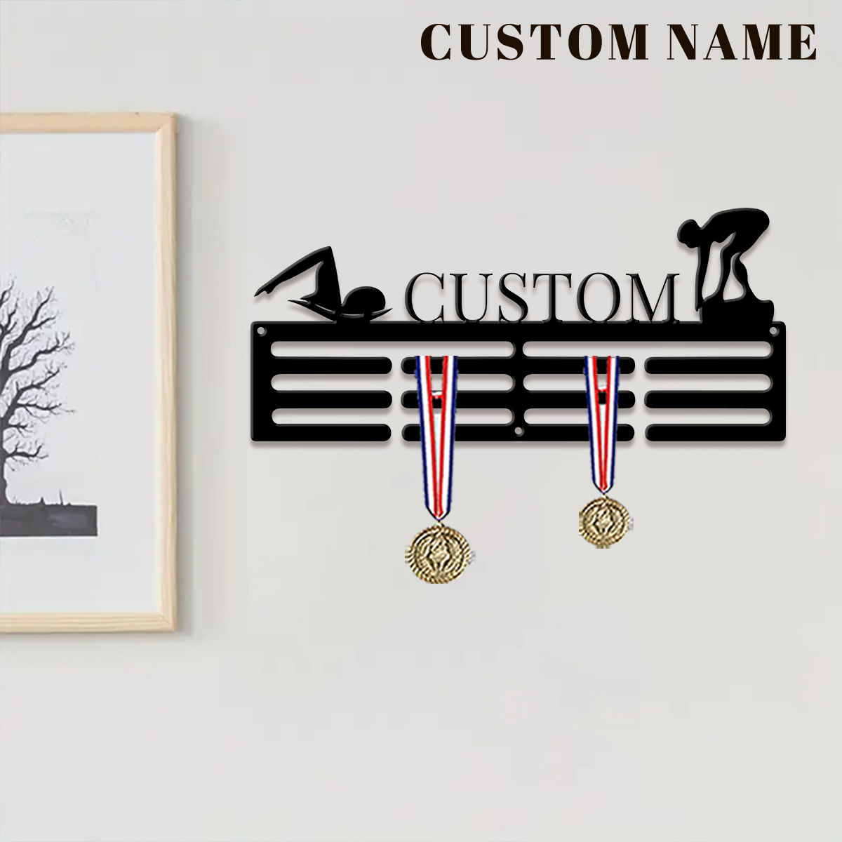 1 adet özel yüzme metal madaly - Home Decor Halloween incelemesi ve fiyatı