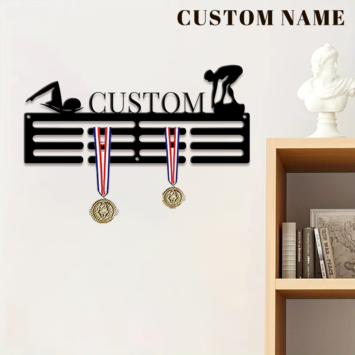 1 adet özel yüzme metal madaly - Home Decor Halloween incelemesi ve fiyatı
