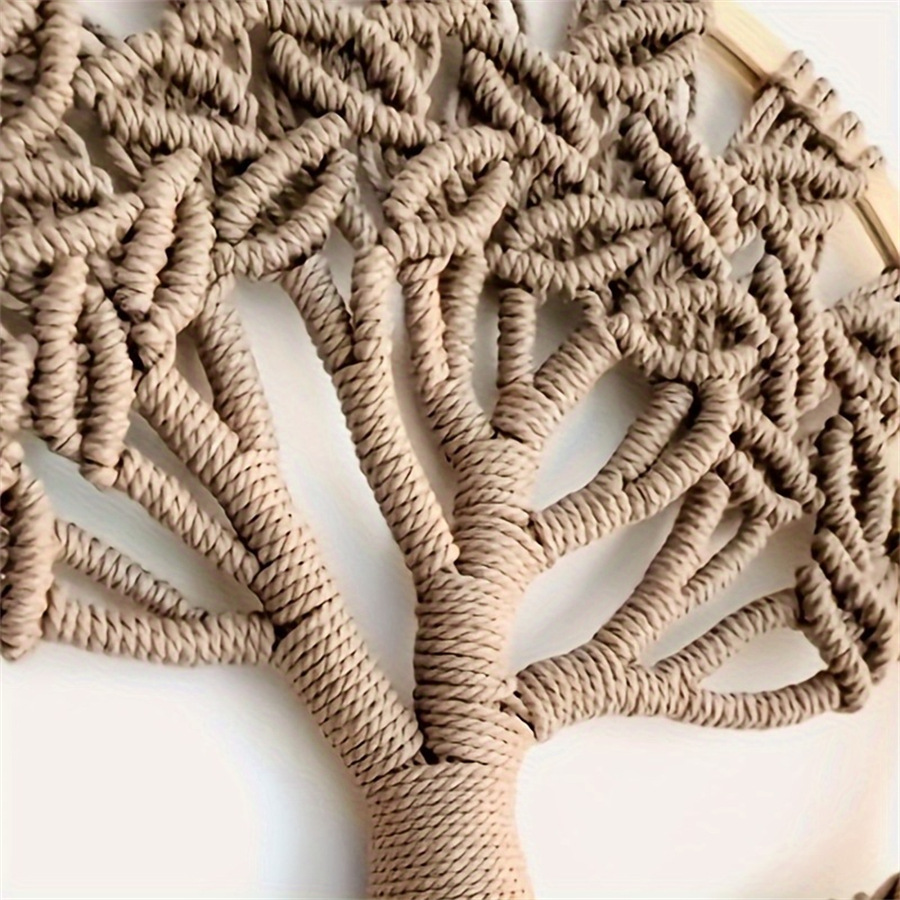 Hayat ağacı makrome duvar asıl - Home Decor Tree incelemesi ve fiyatı