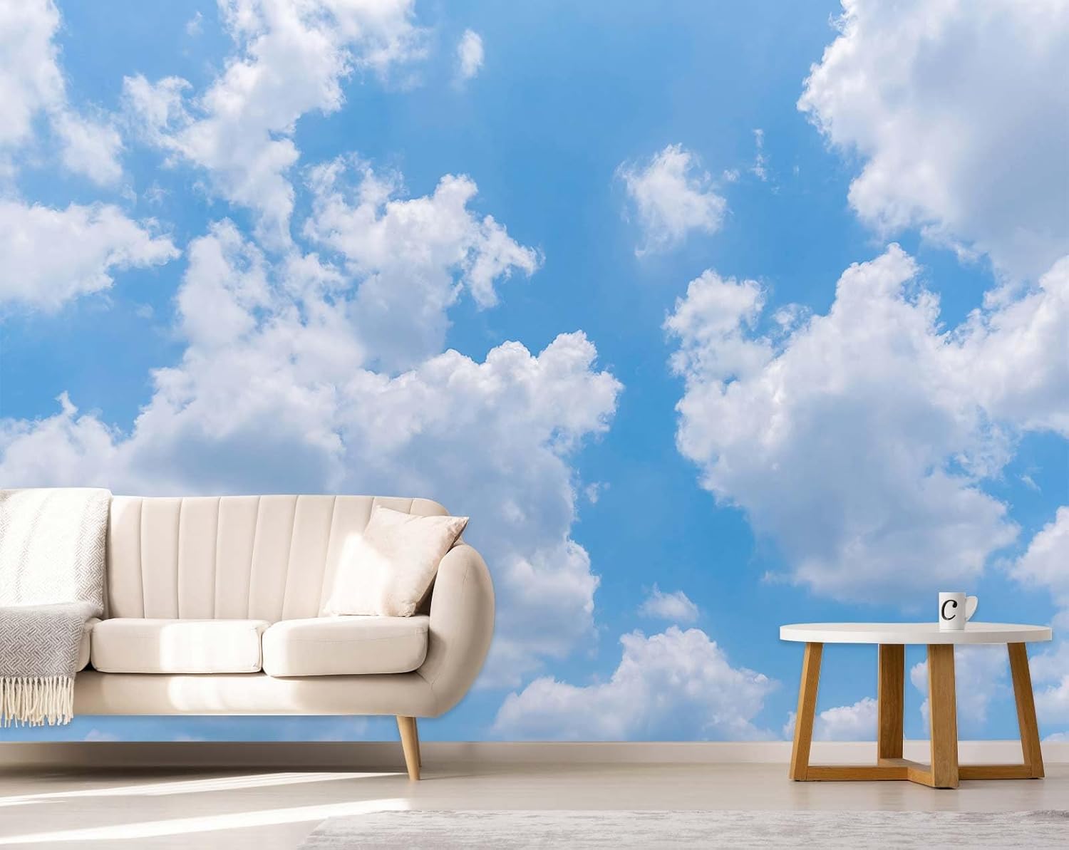Canlı Mavi Gökyüzü Bulut Goble - Home Decor Under 100 incelemesi ve fiyatı
