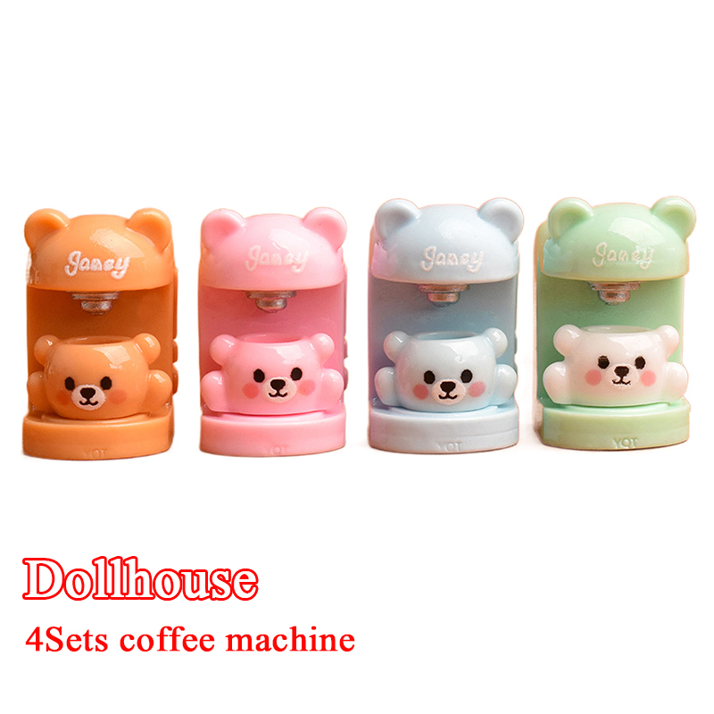 4 takım reçine Dollhouse minya - Home Decor Resin incelemesi ve fiyatı