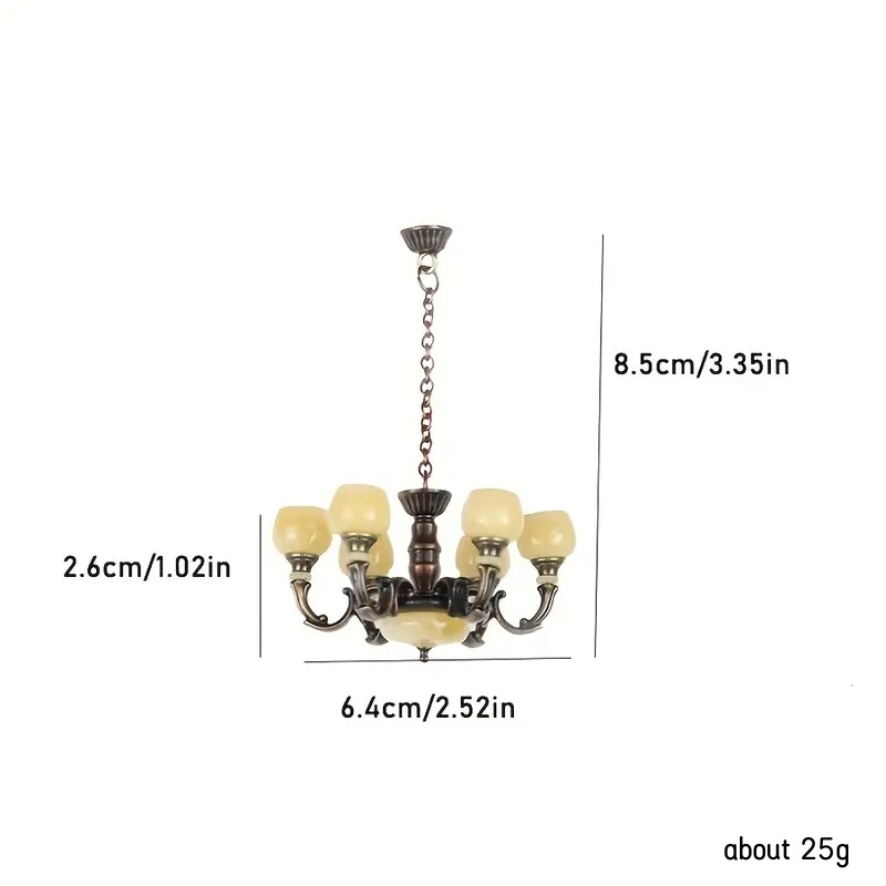 1 Adet Dollhouse Minyatür Retr - Fairy Lights Bedroom incelemesi ve fiyatı