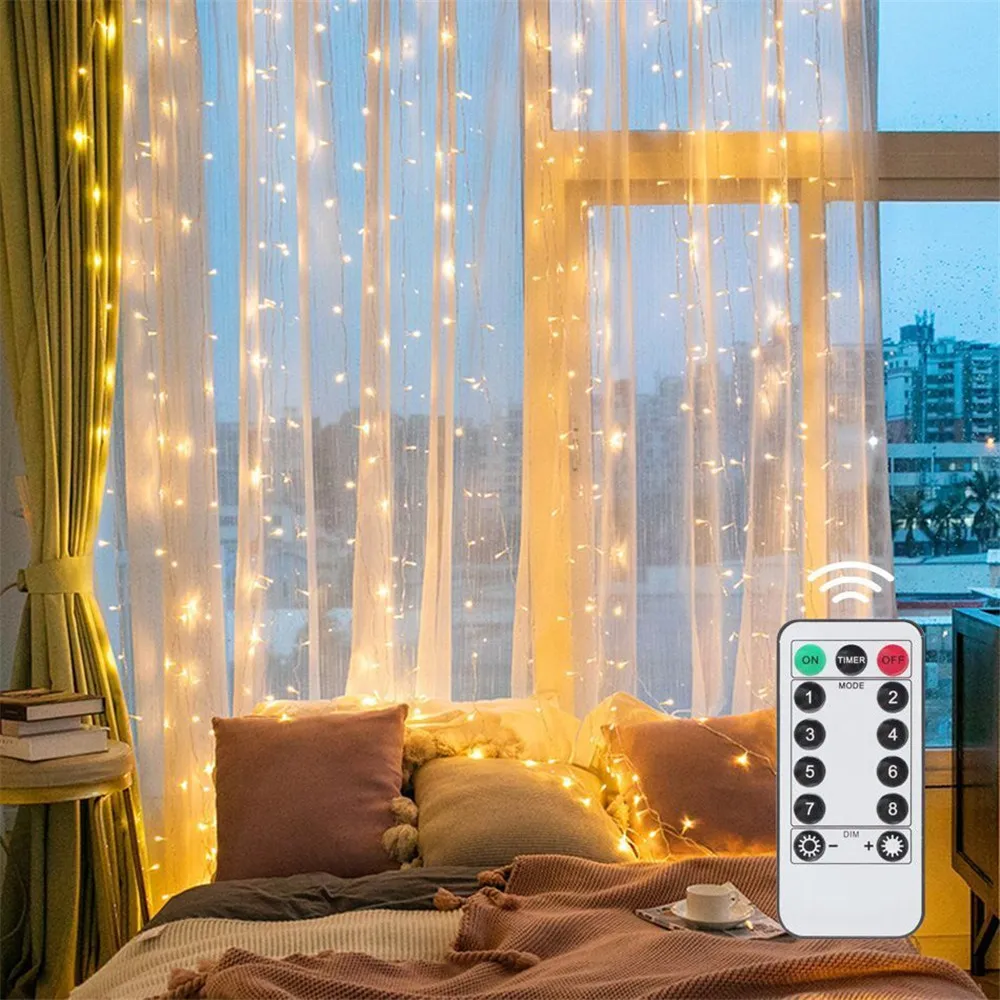 3/6M USB LED Perde 8 Modları U - Fairy Lights Bedroom incelemesi ve fiyatı