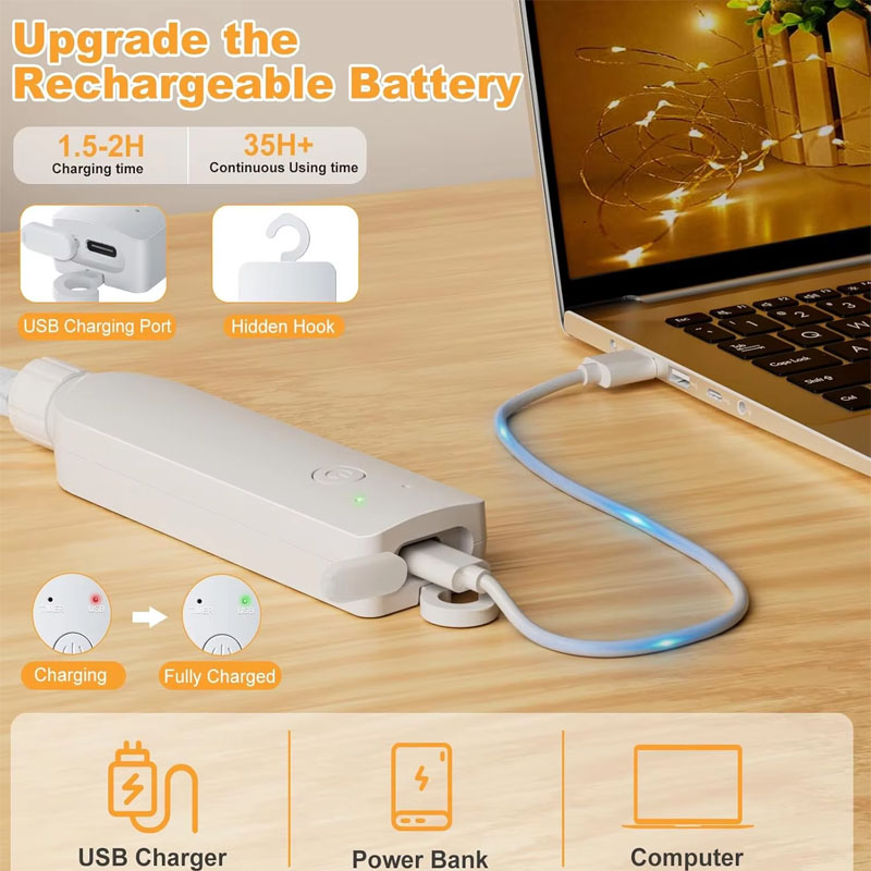 5M/20M RGB Şerit Lamba Şarj Ed - Fairy Lights Bedroom incelemesi ve fiyatı
