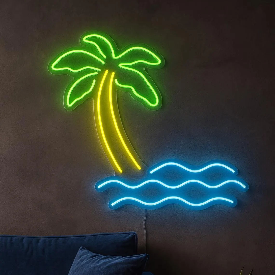 Palmiye Ağacı Neon Tabela Trop - Home Decor Tree incelemesi ve fiyatı