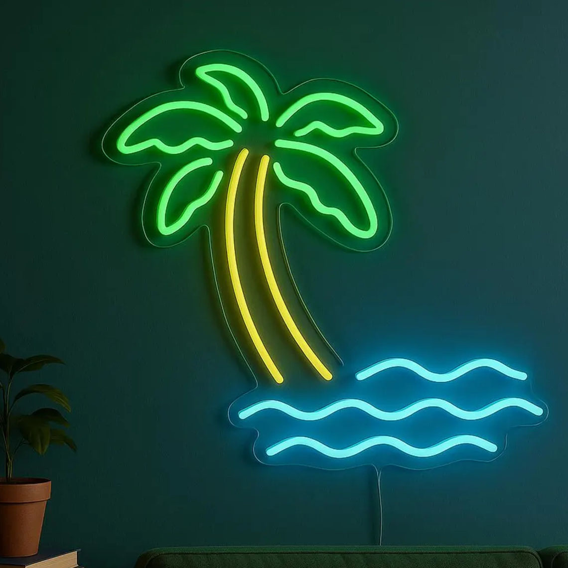Palmiye Ağacı Neon Tabela Trop - Home Decor Tree incelemesi ve fiyatı
