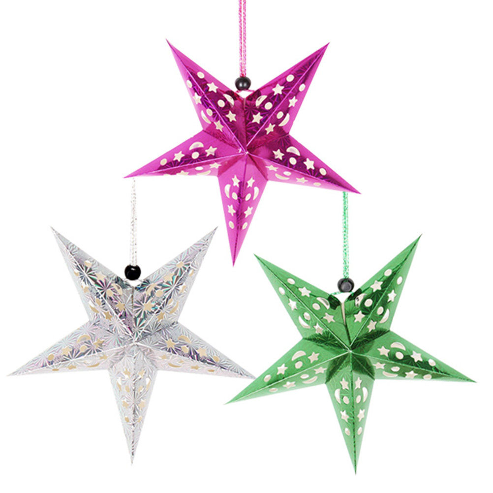 5 Adet 45Cm Parlak Kağıt Yıldı - Fairy Lights Bedroom incelemesi ve fiyatı