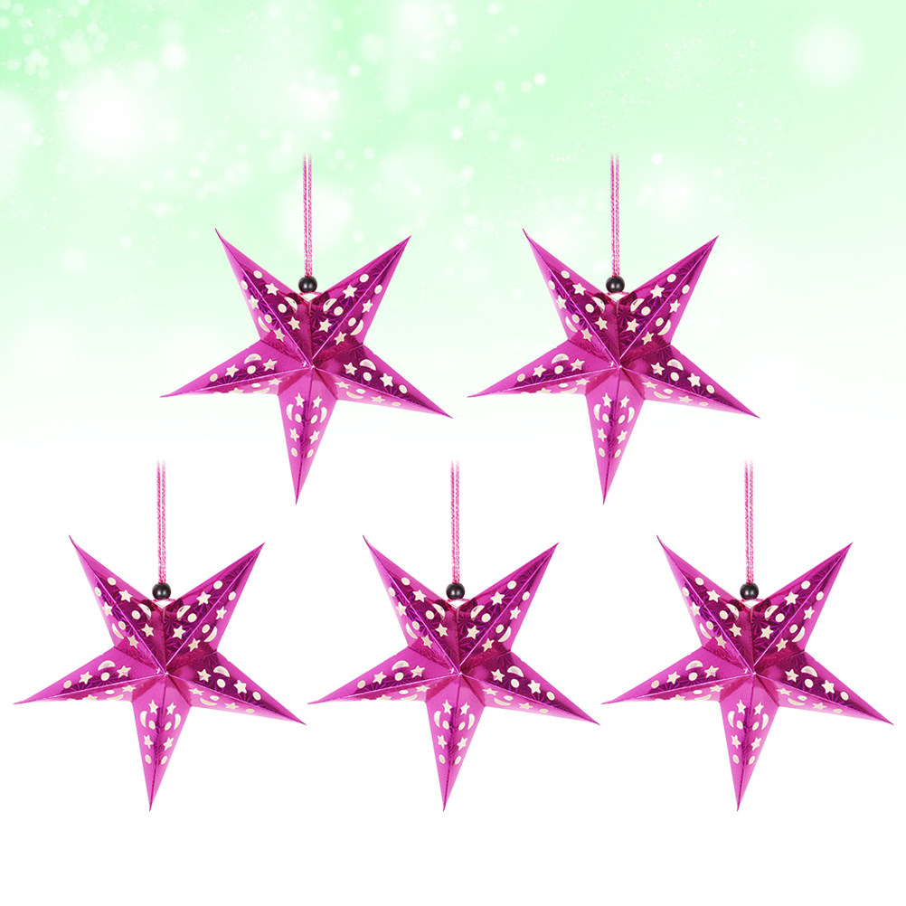 5 Adet 45Cm Parlak Kağıt Yıldı - Fairy Lights Bedroom incelemesi ve fiyatı