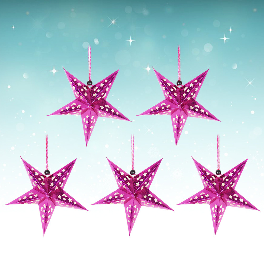 5 Adet 45Cm Parlak Kağıt Yıldı - Fairy Lights Bedroom incelemesi ve fiyatı