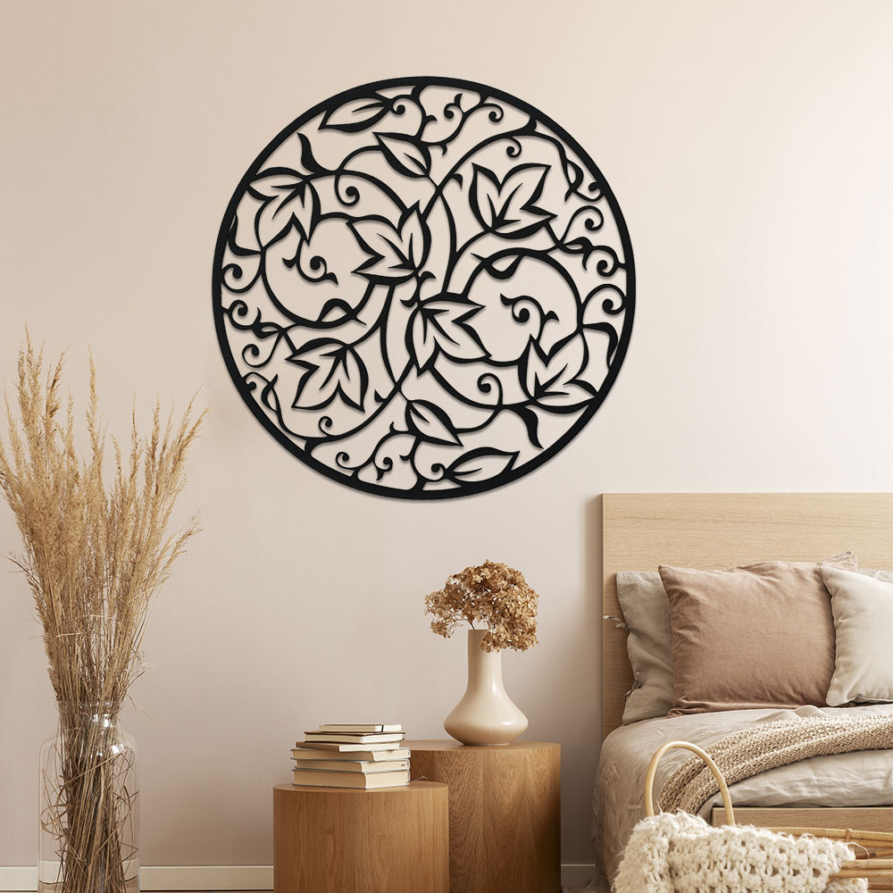 Zarif Siyah Metal Mandala Duva - Home Decor Yoga incelemesi ve fiyatı