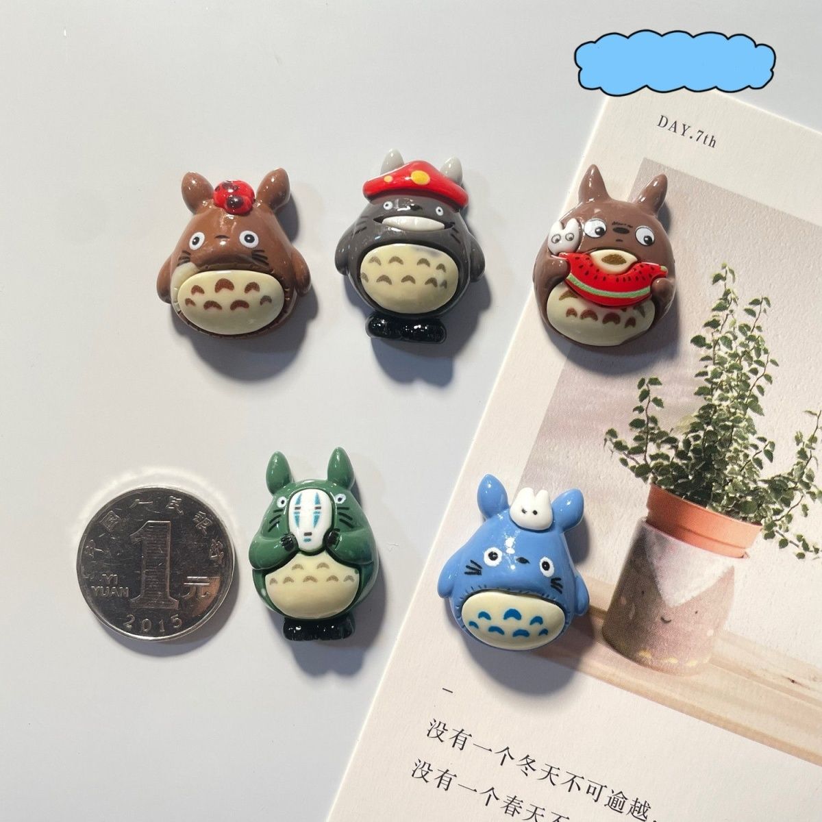 Totoro Anime Reçine Buzdolabı  - Home Decor Solution incelemesi ve fiyatı