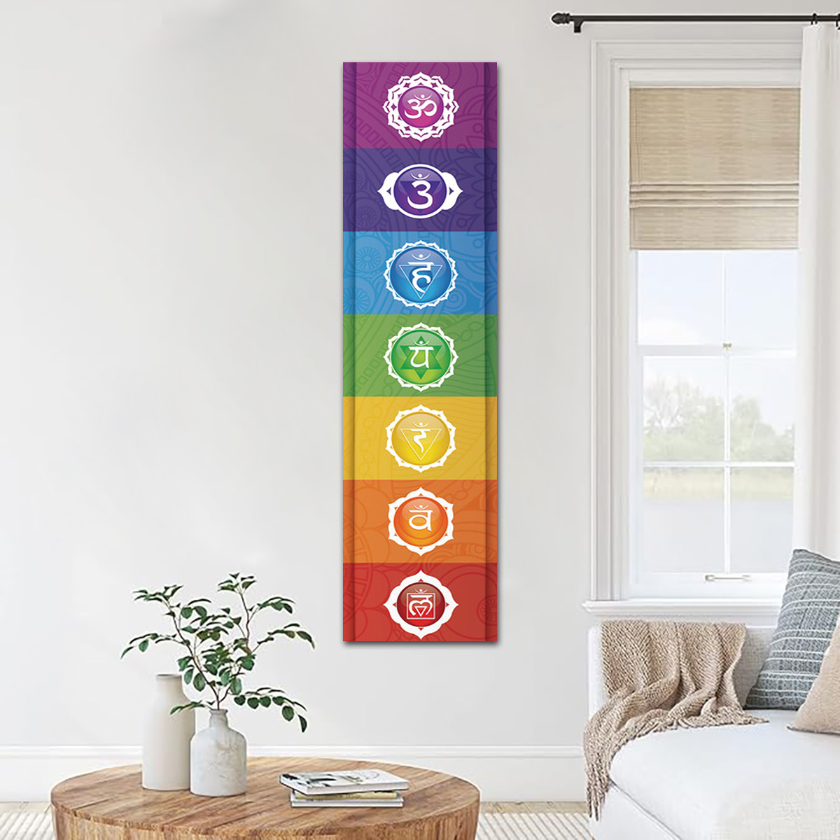 Renkli Elementler Goblen Çakra - Home Decor Yoga incelemesi ve fiyatı